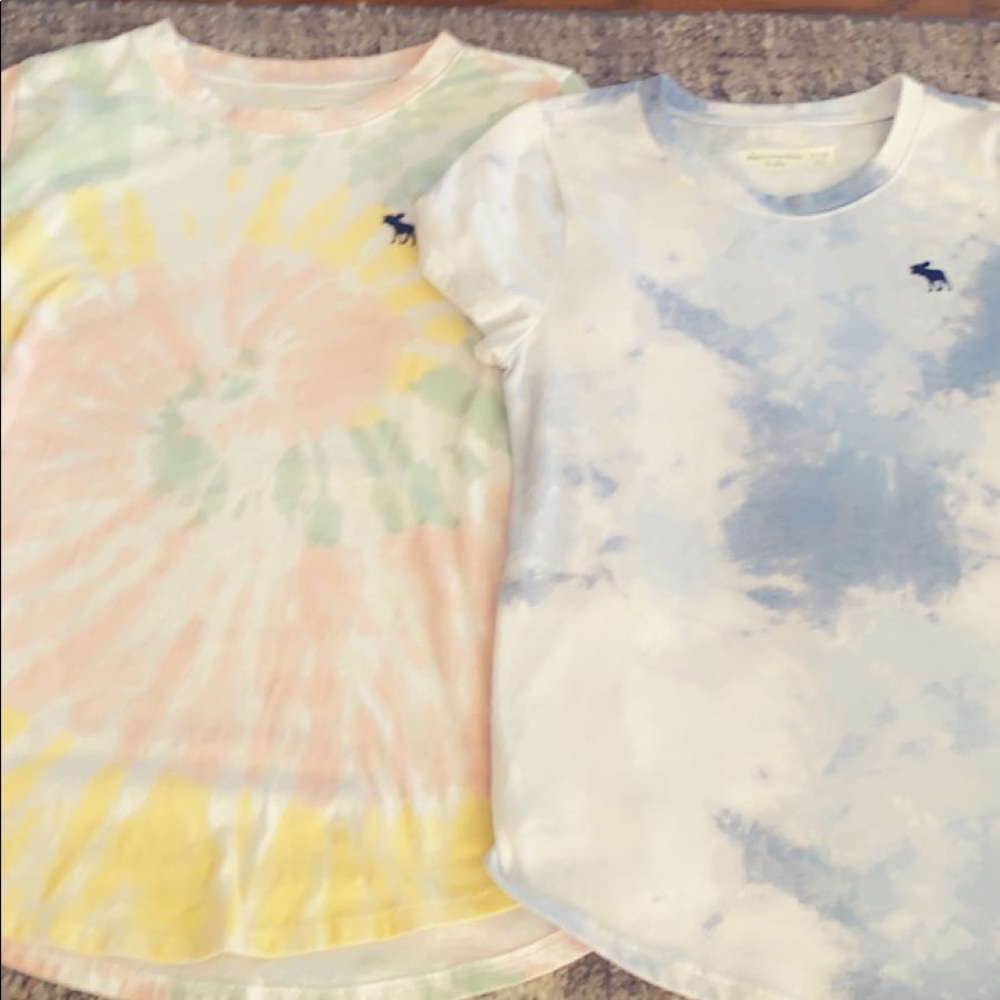 Abercrombie kids girls t shirts size 11-13